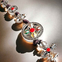Charger l&#39;image dans la galerie, Boutique TIBET | Petit Nalanda BRACELET Amulette Dorjé | Version Dorée Amulette Dorjé +🎁