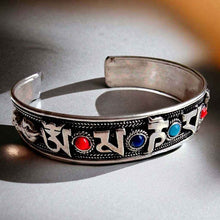 Charger l&#39;image dans la galerie, Boutique TIBET | Petit Nalanda BRACELET Bracelet Mani Argent +🎁