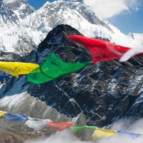 Qu'est-ce qu'un drapeau de prière tibétain ? - Mon Bol Tibétain