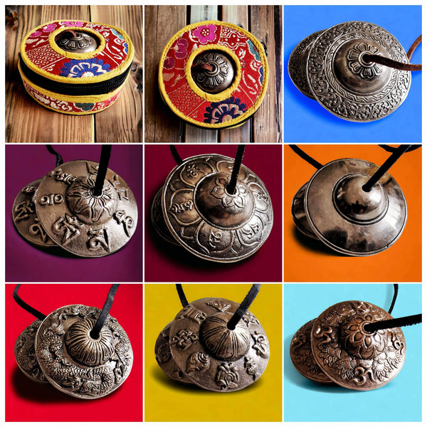 Cymbales Tibétaines Tingsha