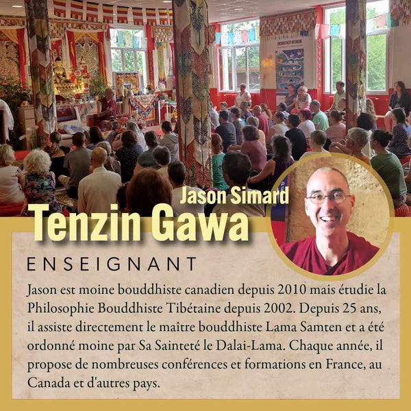 CONFERENCE 27 Juillet 15h Zoom GRATUIT | SPECIAL AFRIQUE Apprendre à Méditer | Tenzin Gawa (Jason)