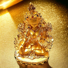 Charger l&#39;image dans la galerie, Boutique TIBET | Petit Nalanda STATUE Grande 14cm Statues Tara Blanche de Longue Vie