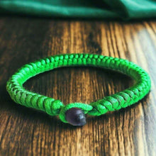 Charger l&#39;image dans la galerie, Boutique TIBET | Petit Nalanda BRACELET Vert | 2 Bracelets 2 Bracelets Porte Bonheur +🎁