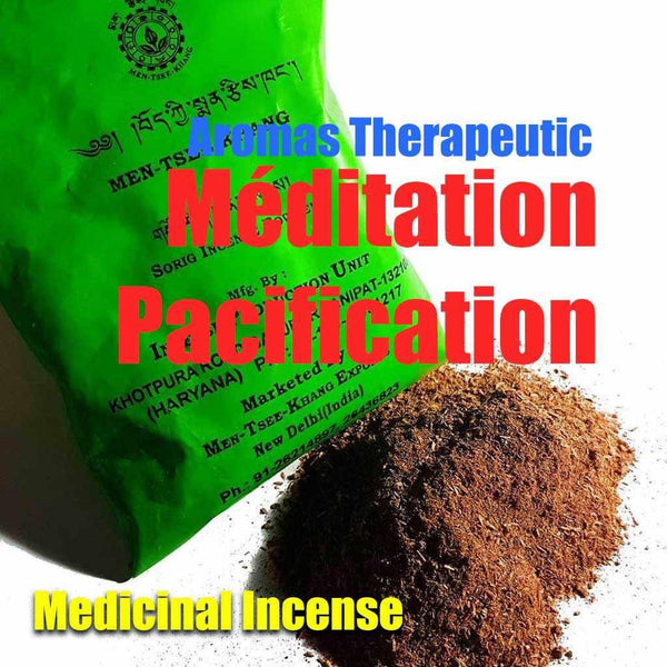 Institut Médecine Tibétaine སྨན་རྩིས་ཁང་ MEN-TSEE-KHANG SORIG 2 Encens Tibétain Sorig Mensang🎁