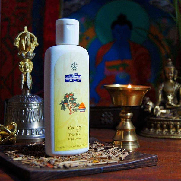 Institut Médecine Tibétaine སྨན་རྩིས་ཁང་ MEN-TSEE-KHANG SORIG 2 Lotions Sorig Tripa 🎁