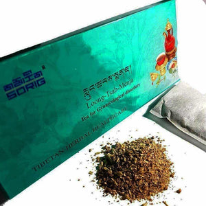 Institut Médecine Tibétaine སྨན་རྩིས་ཁང་ MEN-TSEE-KHANG SORIG 2 Tisanes Sorig Loong Tsab Menja 🎁