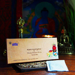 Institut Médecine Tibétaine སྨན་རྩིས་ཁང་ MEN-TSEE-KHANG SORIG 2 Tisanes Sorig Shang Druum Menja 🎁