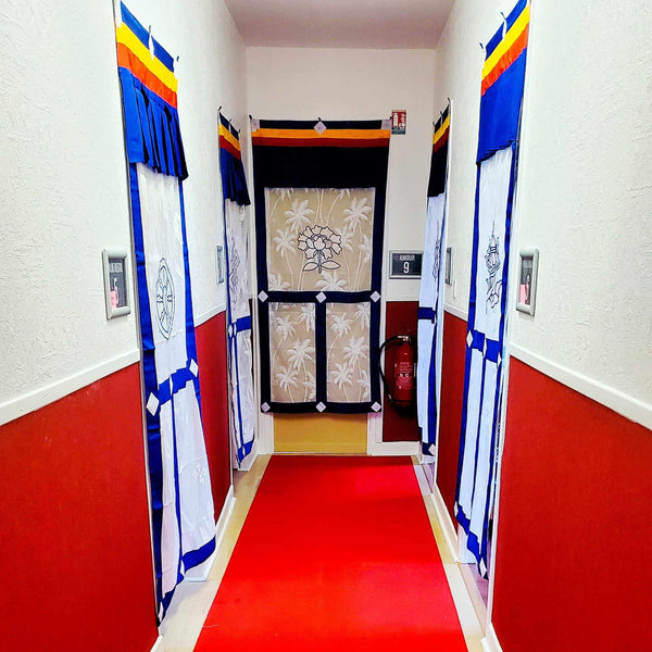 Portes Tibétaines en Coton