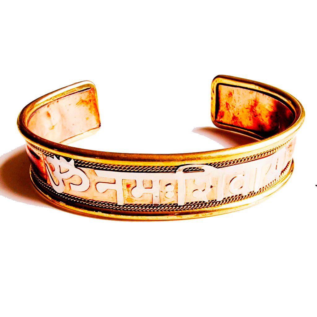 Bracelet Cuivre et Mantra