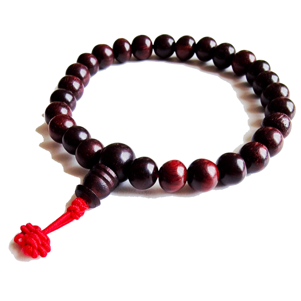 Bracelet Bois Santal Rouge