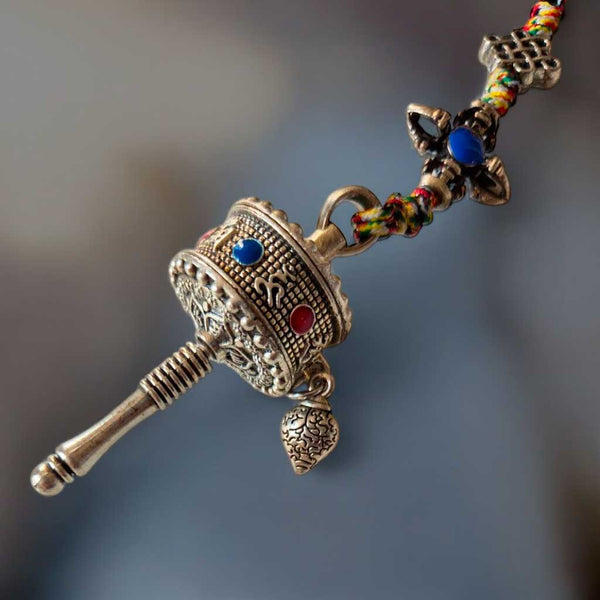 Amulettes Moulin à Prières