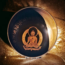 Charger l&#39;image dans la galerie, Petit Nalanda du Centre Paramita BOL CHANTANT Bol Tibétain Ancien