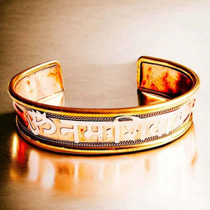Boutique TIBET | Petit Nalanda BRACELET Bracelet Cuivre et Mantra +🎁