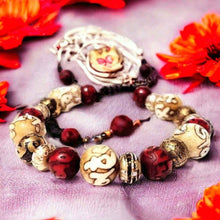 Charger l&#39;image dans la galerie, Boutique TIBET | Petit Nalanda BRACELET Ajustable | Femme 15-18cm Bracelet Ermite Mystique +🎁