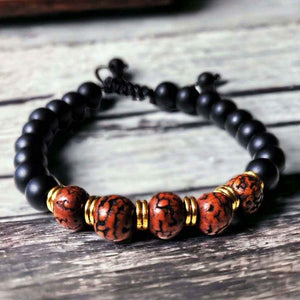 Boutique TIBET | Petit Nalanda BRACELET Bracelet Onyx +🎁