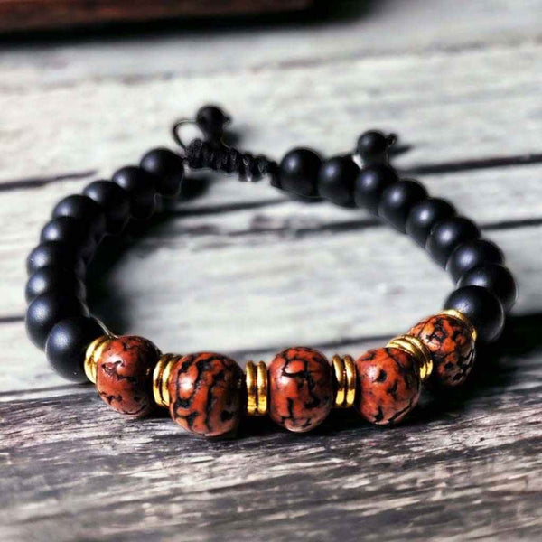 Boutique TIBET | Petit Nalanda BRACELET Bracelet Onyx +🎁