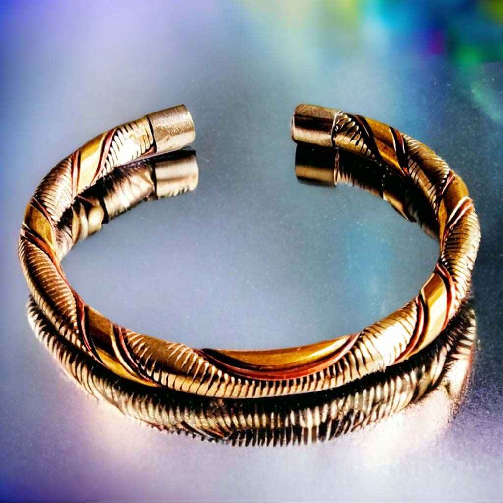 Boutique TIBET | Petit Nalanda BRACELET Bracelet | Simple Uni Bracelets 3 Métaux +🎁