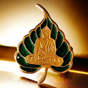 Boutique TIBET | Petit Nalanda BRACELET Broche 4 Broches Bouddha de Bodhgaya +🎁