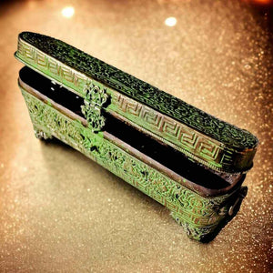 Boutique TIBET | Petit Nalanda BRULEURS Brûleur Encens Coffre Antique +🎁