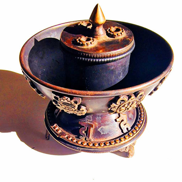 Boutique TIBET | Petit Nalanda BRULEURS Brûleur Encens Coupe