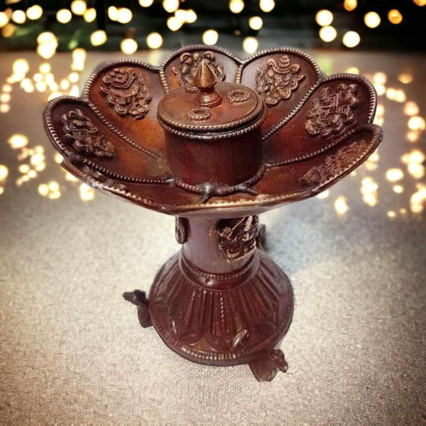 Boutique TIBET | Petit Nalanda BRULEURS Brûleur Encens Grande Fleur Lotus +🎁