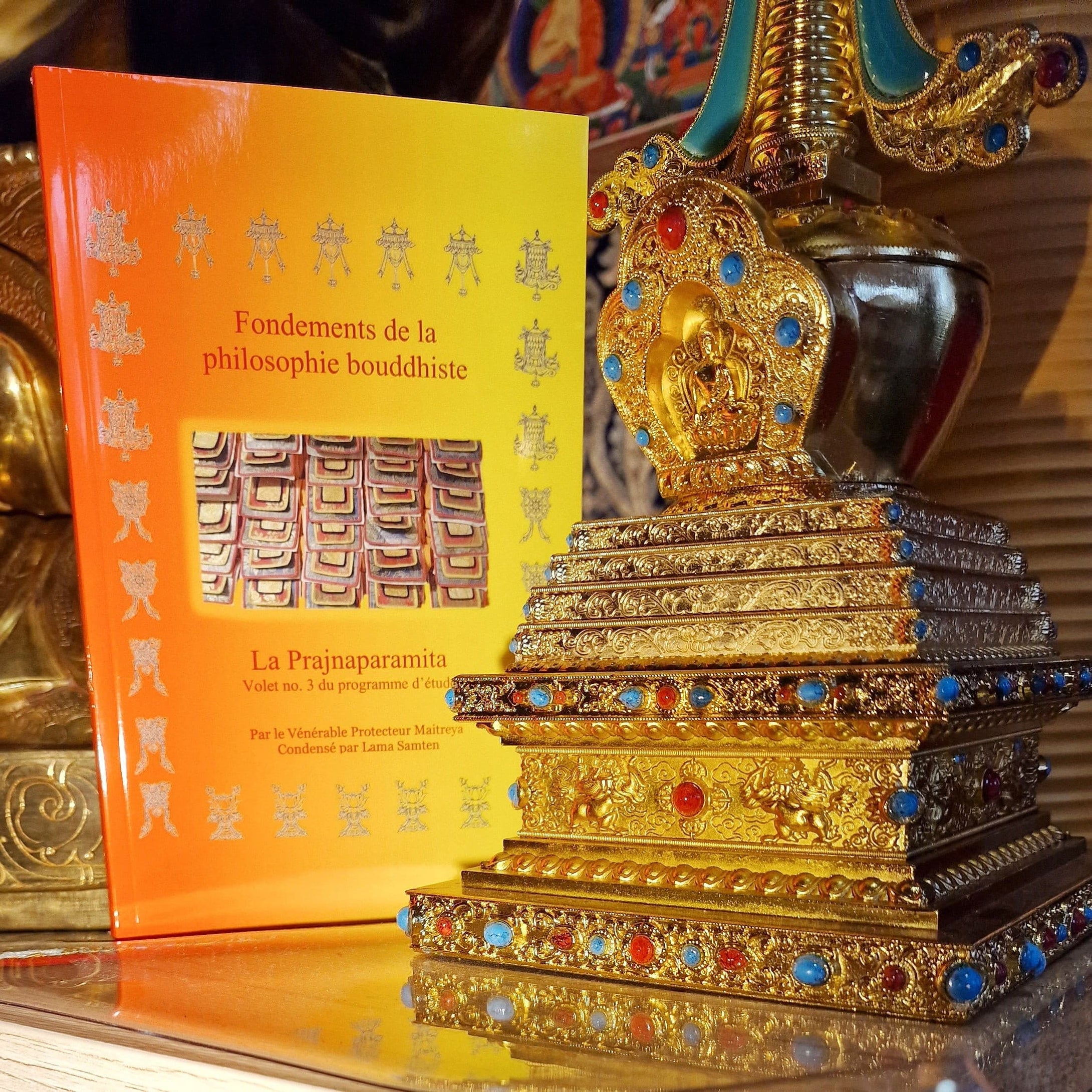 Boutique DHARMA | Petit Nalanda LIVRE Fondements de la Philosophie Bouddhiste | Volet 2 Terres & Voies