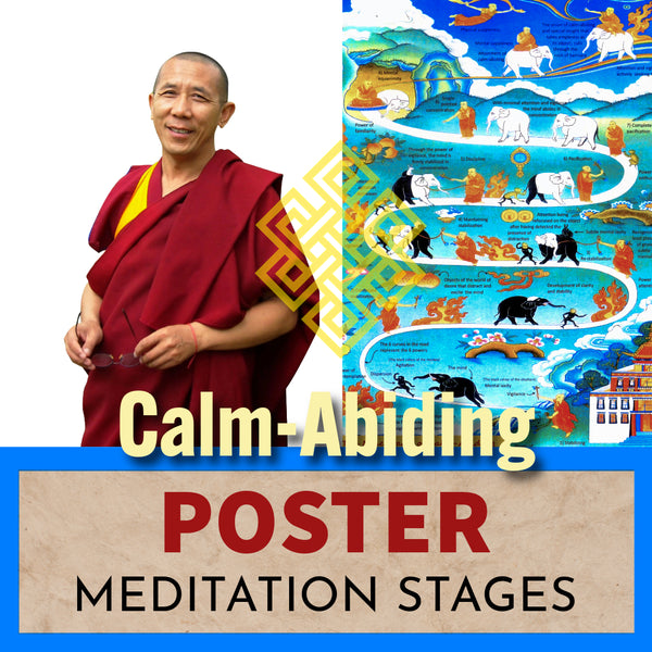 Calm-Abiding Meditation Poster