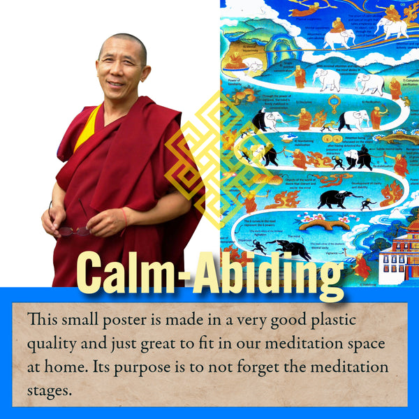 Calm-Abiding Meditation Poster