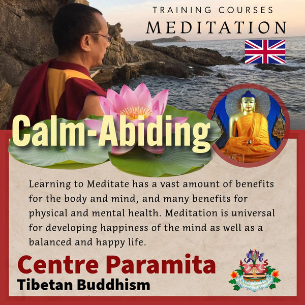 MEDITATION June 27-28  | Training Course 2 days Calm-Abiding | at Petit Nalanda