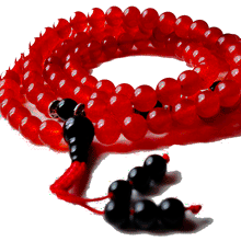 Charger l&#39;image dans la galerie, Mala Cornalines Om ou Onyx
