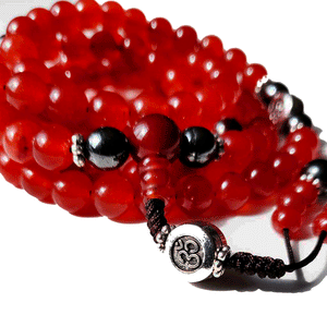 Mala Cornalines Om ou Onyx