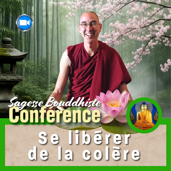 CONFERENCE 29 Nov 16h Zoom | Se libérer de la colère | Tenzin Gawa (Jason)