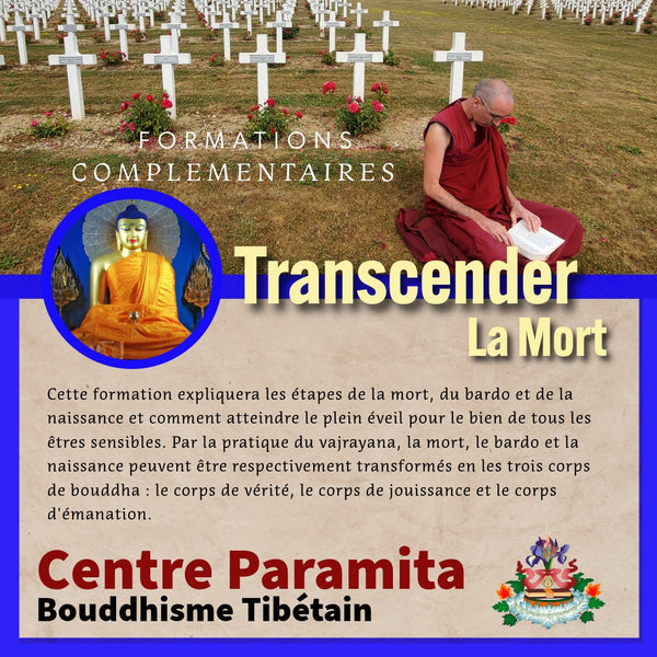 LA MORT 19-21 Déc | Formation 3 jrs | Enseignant Tenzin Gawa (Jason) au Petit Nalanda