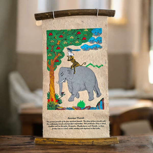 Thangkas | Bambou & Papier de Riz