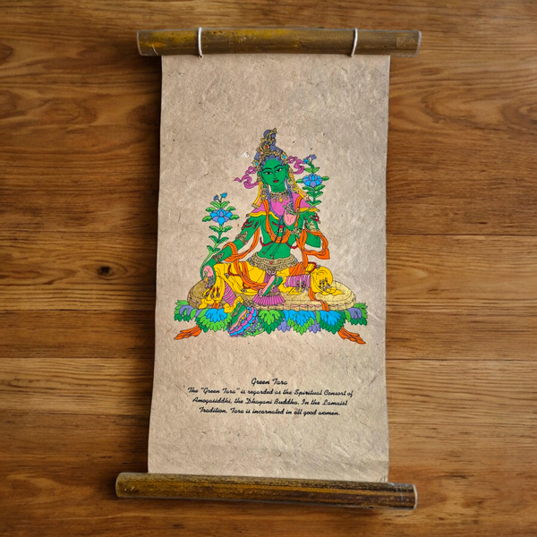 Thangkas | Bambou & Papier de Riz