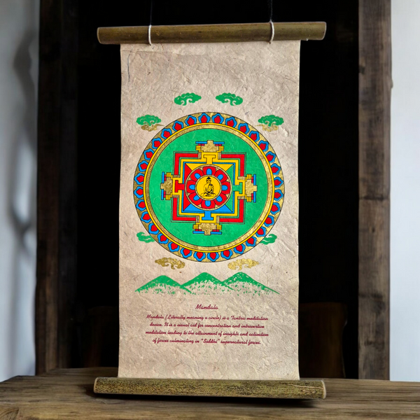 Thangkas | Bambou & Papier de Riz