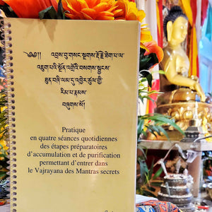 Boutique DHARMA | Petit Nalanda LIVRE Pratique des étapes préparatoires | Les Ngondros