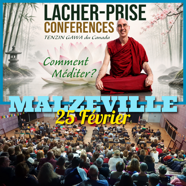 CONFERENCES Février 2027 | Lâcher Prise - Comment Méditer ?