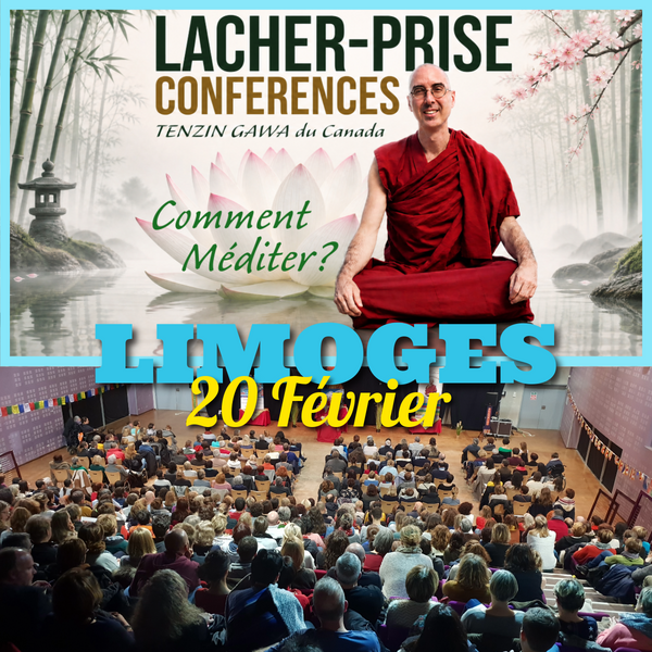CONFERENCES Février 2027 | Lâcher Prise - Comment Méditer ?