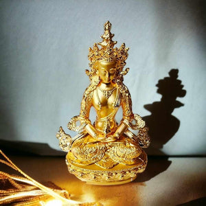 Boutique TIBET | Petit Nalanda STATUE Statue Bouddha Amitayus de Longue Vie