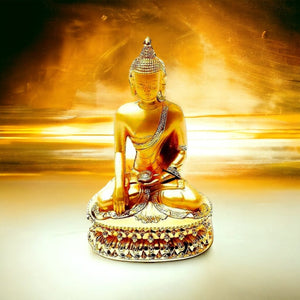 Boutique TIBET | Petit Nalanda STATUE Moyenne 14cm Statues Bouddha Shakyamuni