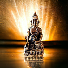 Charger l&#39;image dans la galerie, Boutique TIBET | Petit Nalanda STATUE Bouddha Menla Statuettes 5 Bouddhas