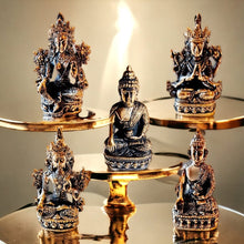 Charger l&#39;image dans la galerie, Boutique TIBET | Petit Nalanda STATUE Statuettes 5 Bouddhas