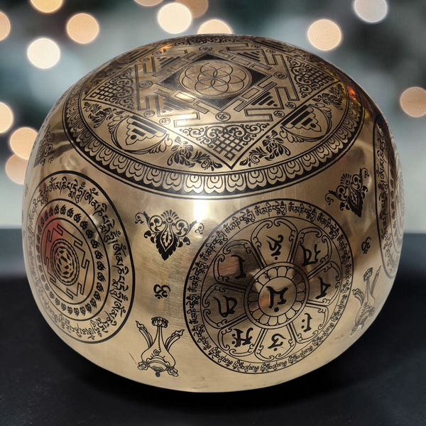 Bol Tibétain Bengali (Gravé Bouddha)