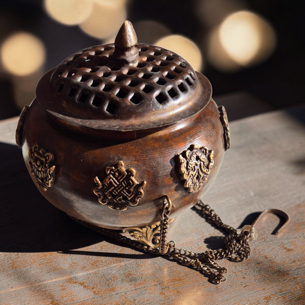 Brûleur Encens Gold 8 Signes