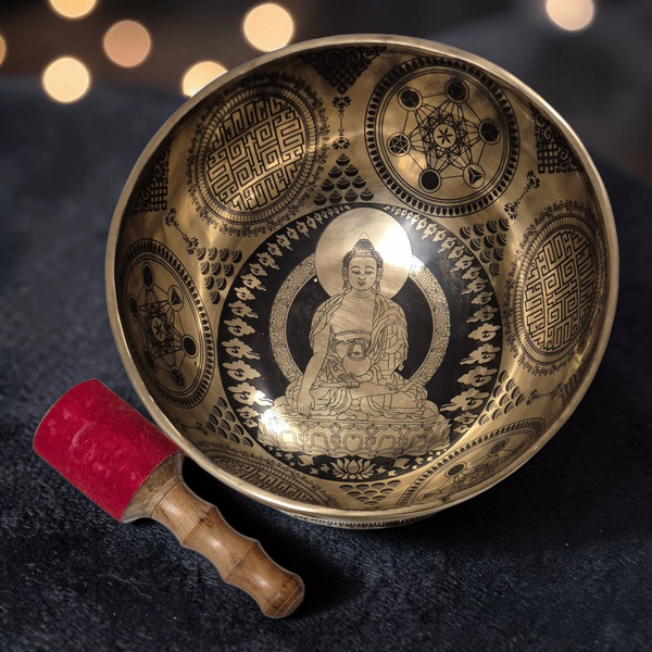 Bol Tibétain Bengali (Gravé Bouddha)