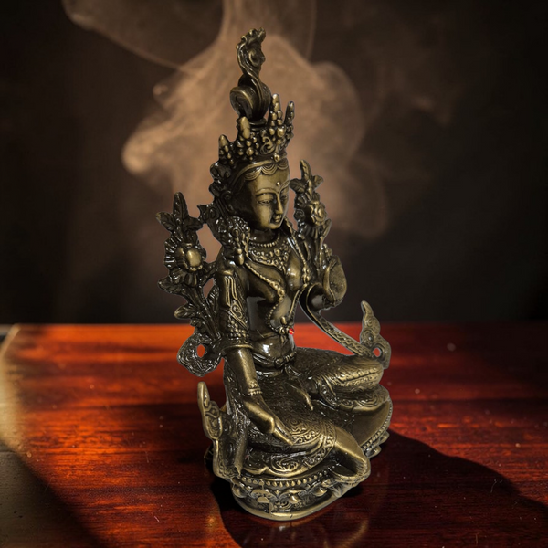Statue Tara Verte Protection