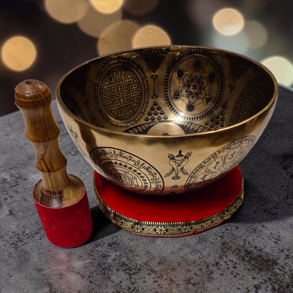 Bol Tibétain Bengali (Gravé Bouddha)