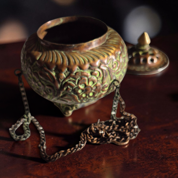 Brûleur Encens Vase Suspendu