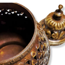 Charger l&#39;image dans la galerie, Brûleur Encens Tibétain | Précieux Vase | INDIA 14cm